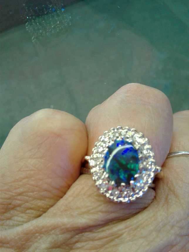 Antique diamond ring